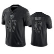 A.J. Klein 47 Chicago Bears Black Reflective Limited Jersey - Men