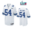 Sam Williams 54 Dallas Cowboys Super Bowl LVII Super Bowl LVII White Men Game Jersey