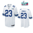 Rico Dowdle 23 Dallas Cowboys Super Bowl LVII Super Bowl LVII White Men Game Jersey