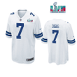 Trevon Diggs 7 Dallas Cowboys Super Bowl LVII Super Bowl LVII White Men Game Jersey