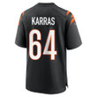 Ted Karras 64 Cincinnati Bengals Super Bowl LVII Champions Men Game Jersey - Black