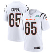 Alex Cappa 65 Cincinnati Bengals Super Bowl LVII Champions Men Game Jersey - White