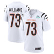 Jonah Williams 73 Cincinnati Bengals Super Bowl LVII Champions Men Game Jersey - White