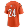 Vonn Bell 24 Cincinnati Bengals Super Bowl LVII Champions Men Alternate Game Jersey - Orange