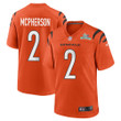Evan McPherson 2 Cincinnati Bengals Super Bowl LVII Champions Men Alternate Game Jersey - Orange