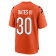 Jessie Bates III 30 Cincinnati Bengals Super Bowl LVII Champions Men Alternate Game Jersey - Orange