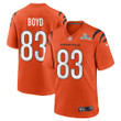 Tyler Boyd 83 Cincinnati Bengals Super Bowl LVII Champions Men Alternate Game Jersey - Orange