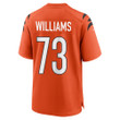 Jonah Williams 73 Cincinnati Bengals Super Bowl LVII Champions Men Alternate Game Jersey - Orange