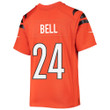 Vonn Bell 24 Cincinnati Bengals Super Bowl LVII Champions Youth Alternate Game Jersey - Black