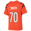 D'Ante Smith 70 Cincinnati Bengals Super Bowl LVII Champions Youth Alternate Game Jersey - Black