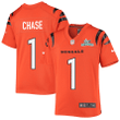 Ja'Marr Chase 1 Cincinnati Bengals Super Bowl LVII Champions Youth Alternate Game Jersey - Black