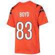Tyler Boyd 83 Cincinnati Bengals Super Bowl LVII Champions Youth Alternate Game Jersey - Black
