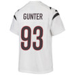 Jeff Gunter 93 Cincinnati Bengals Super Bowl LVII Champions Youth Game Jersey - White