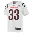 Tre Flowers 33 Cincinnati Bengals Super Bowl LVII Champions Youth Game Jersey - White