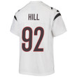 B.J. Hill 92 Cincinnati Bengals Super Bowl LVII Champions Youth Game Jersey - White