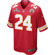 Skyy Moore 24 Kansas City Chiefs Super Bowl LVII Champions Men Game Jersey - Red