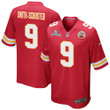 JuJu Smith-Schuster 9 Kansas City Chiefs Super Bowl LVII Champions Men Game Jersey - Red