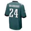 James Bradberry 24 Philadelphia Eagles Super Bowl LVII Champions Men Game Jersey - Midnight Green