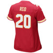 Justin Reid 20 Kansas City Chiefs Super Bowl LVII Champions Women Game Jersey - Red