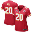 Justin Reid 20 Kansas City Chiefs Super Bowl LVII Champions Women Game Jersey - Red