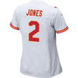 Ronald Jones 2 Kansas City Chiefs Super Bowl LVII Champions Women Game Jersey - White