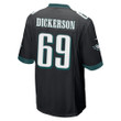 Landon Dickerson 69 Philadelphia Eagles Super Bowl LVII Champions Men Game Jersey - Black