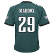 Avonte Maddox 29 Philadelphia Eagles Super Bowl LVII Champions Youth Game Jersey - Midnight Green