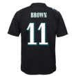 A.J. Brown 11 Philadelphia Eagles Super Bowl LVII Champions Youth Game Jersey - Black