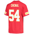 Leo Chenal 54 Kansas City Chiefs Super Bowl LVII Champions Youth Game Jersey - Red