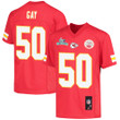 Willie Gay 50 Kansas City Chiefs Super Bowl LVII Champions Youth Game Jersey - Red