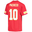 Isiah Pacheco 10 Kansas City Chiefs Super Bowl LVII Champions Youth Game Jersey - Red