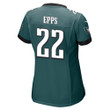 Marcus Epps 22 Philadelphia Eagles Super Bowl LVII Champions Women Game Jersey - Midnight Green
