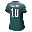 Gardner Minshew 10 Philadelphia Eagles Super Bowl LVII Champions Women Game Jersey - Midnight Green