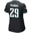 Avonte Maddox 29 Philadelphia Eagles Super Bowl LVII Champions Women Game Jersey - Black