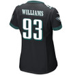 Milton Williams 93 Philadelphia Eagles Super Bowl LVII Champions Women Game Jersey - Black