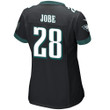 Josh Jobe 28 Philadelphia Eagles Super Bowl LVII Champions Women Game Jersey - Black