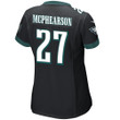 Zech McPhearson 27 Philadelphia Eagles Super Bowl LVII Champions Women Game Jersey - Black