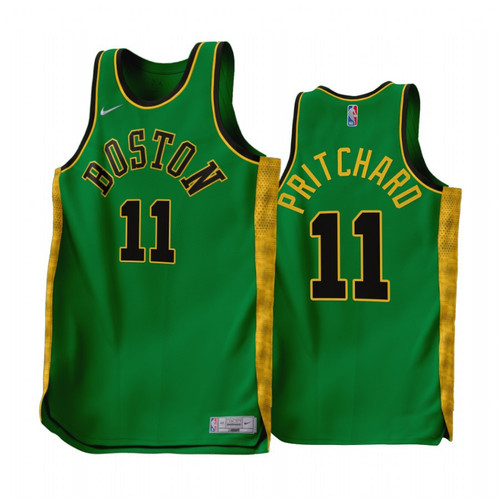 Boston Celtics Payton Pritchard 2022-23 Earned Edition Green #11 Jersey