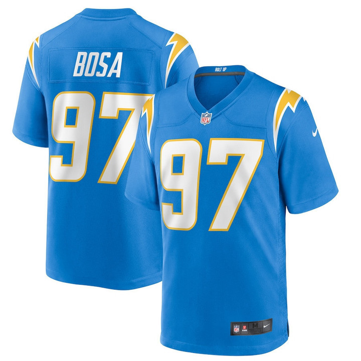 Joey Bosa 97 Los Angeles Chargers Game Player Jersey - Powder Blue