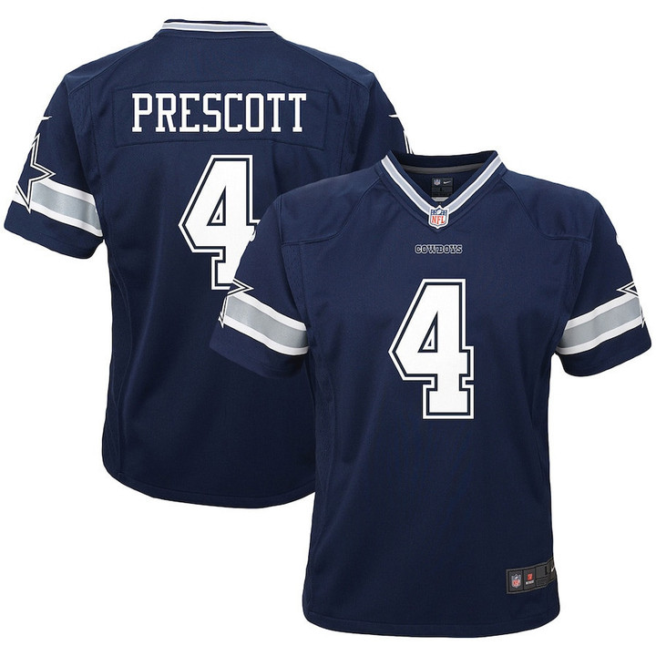 Dak Prescott 4 Dallas Cowboys Infant Player Game Jersey - Navy