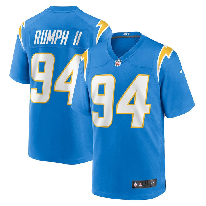 Chris Rumph II 94 Los Angeles Chargers Game Jersey - Powder Blue