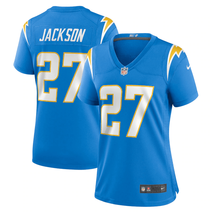 J.C. Jackson 27 Los Angeles Chargers Women's Game Jersey - Powder Blue