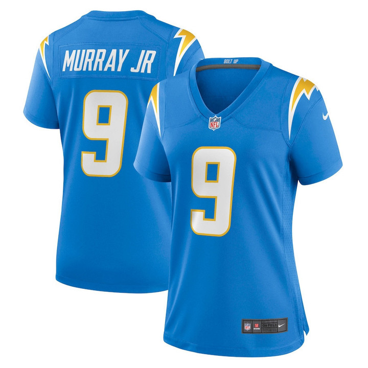 Kenneth Murray Jr. 9 Los Angeles Chargers Women's Game Jersey - Powder Blue