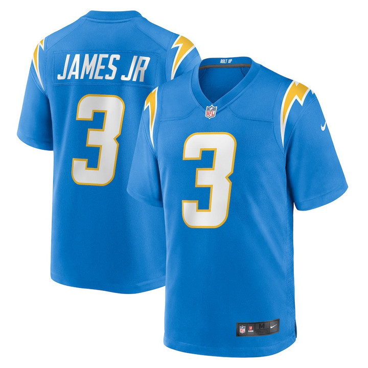 Derwin James Jr. 3 Los Angeles Chargers Game Jersey - Powder Blue