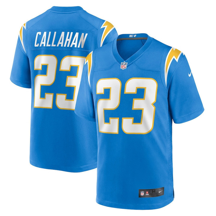 Bryce Callahan 23 Los Angeles Chargers Game Jersey - Powder Blue