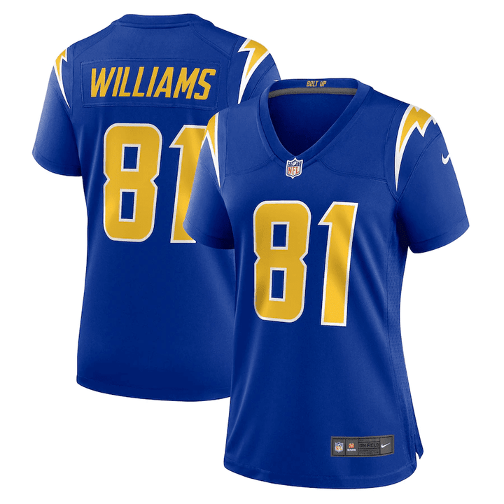 Mike Williams Los Angeles Chargers Women's Game Jersey - Royal