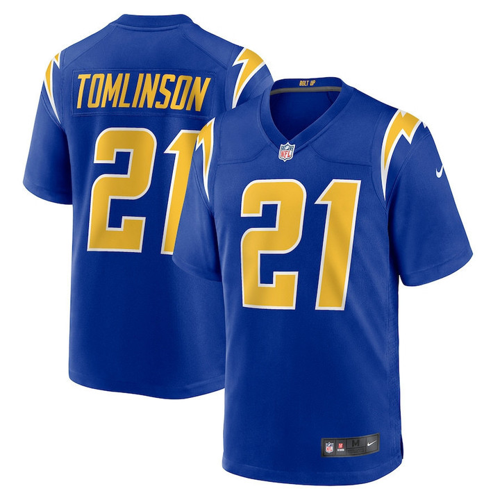 LaDainian Tomlinson 21 Los Angeles Chargers Retired Player Alternate Game Jersey - Royal