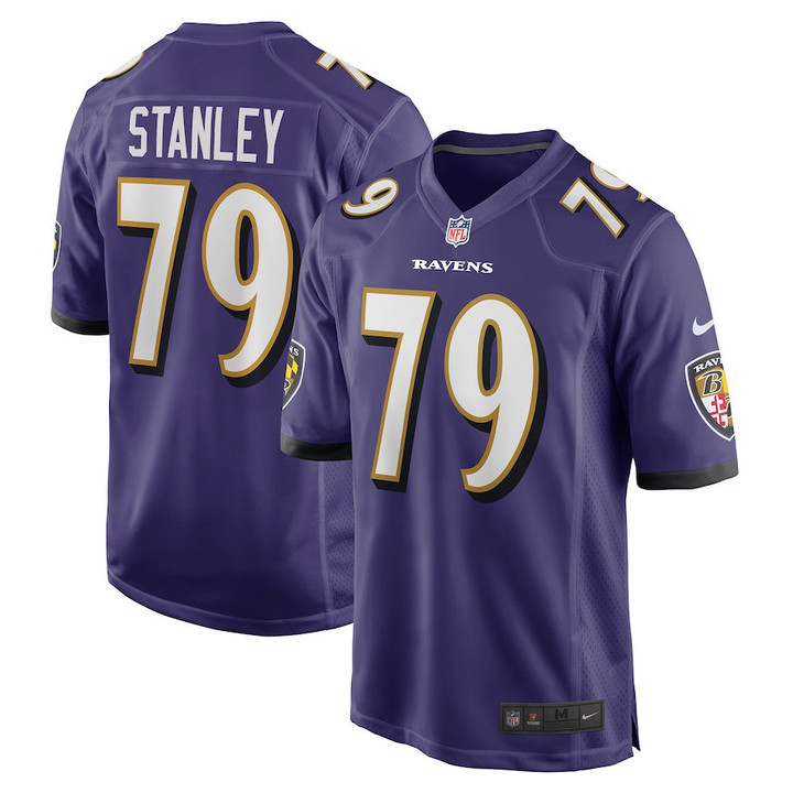 Ronnie Stanley 79 Baltimore Ravens Game Jersey - Purple