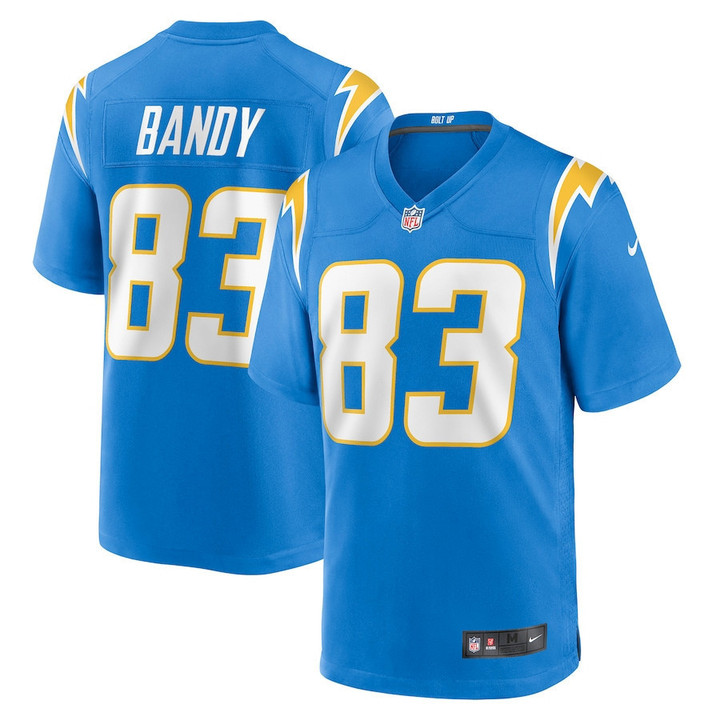 Michael Bandy 83 Los Angeles Chargers Player Game Jersey - Powder Blue