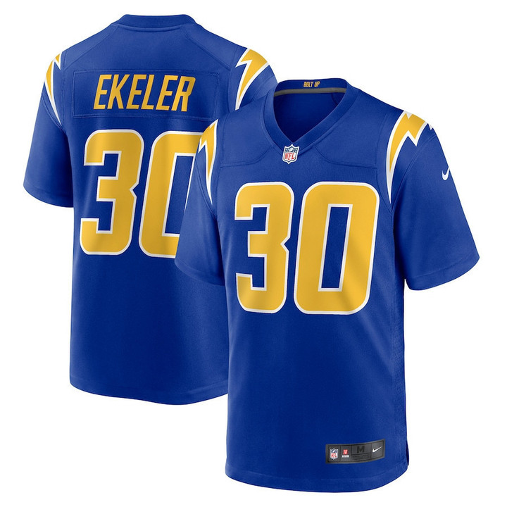 Austin Ekeler 30 Los Angeles Chargers Game Jersey - Royal